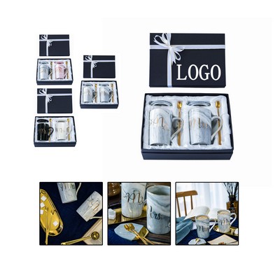 Couples Ceramic Mug Set