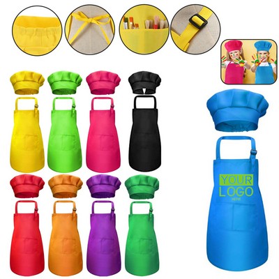 Adjustable Kids Chef Art Activity Apron