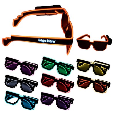 Cold Light LED Glowing Sunglasses