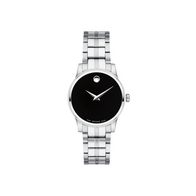 Movado Corporate Exclusive Ladies Black Dial Watch