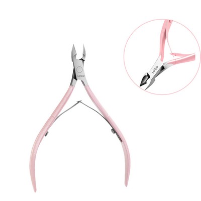 Stainless Steel Nail Care Set with Dual-End Pusher and Cuticle Trimmer