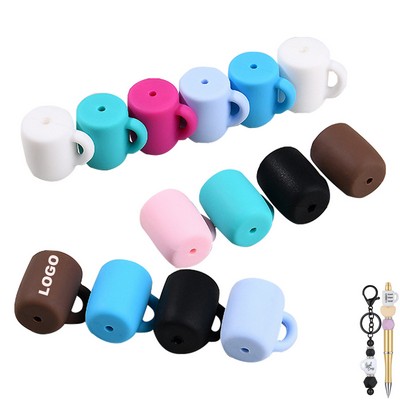 Cup Shaped Silicone Beads for Pen