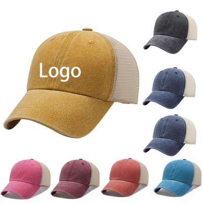 Embroidered Vintage Driver's Cap