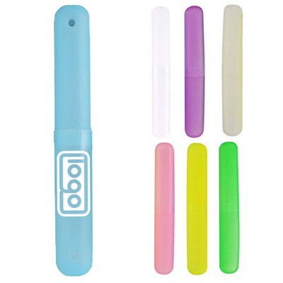 Travel Toothbrush Organizer Case