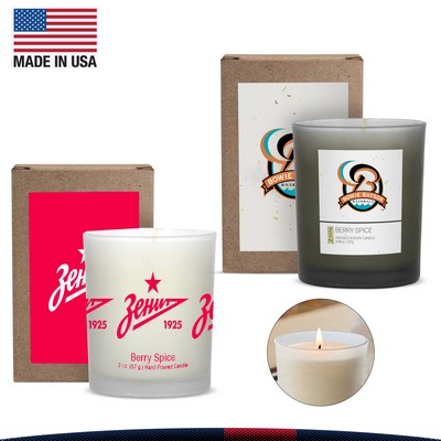 Nephele Frosted Candle