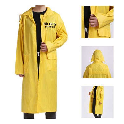 PVC Windbreaker Raincoat