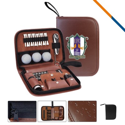Linktote PU Leather Golf Accessory Holder