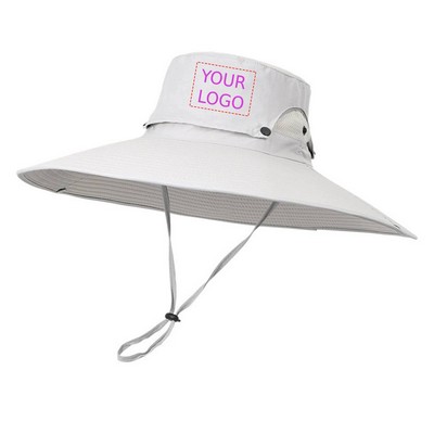 Adjustable Nylon Sun Shield Hat