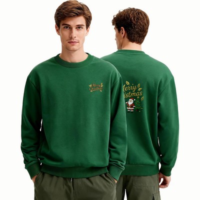 8.5oz CVC Pullover Crewneck Sweatshirt