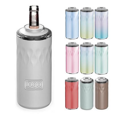 40oz Stainless Steel Chilled Wine Holder