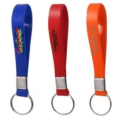 Silicone Wristband Keychain