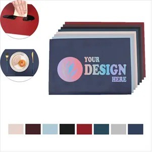 Custom Leather Placemat(Ocean)