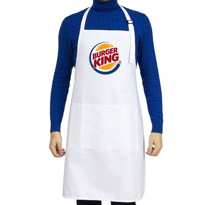 Polyester Apron with Adjustable Neck