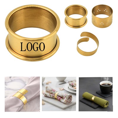 Stainless Steel Wedding Napkin Rings