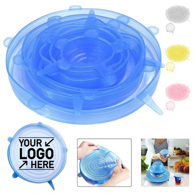 Reusable Silicone Food Stretch Lids
