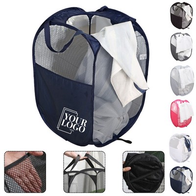 Collapsible Mesh Pop Up Hamper