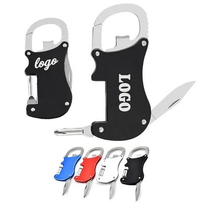 Carabiner Bottle Opener Multi Tool