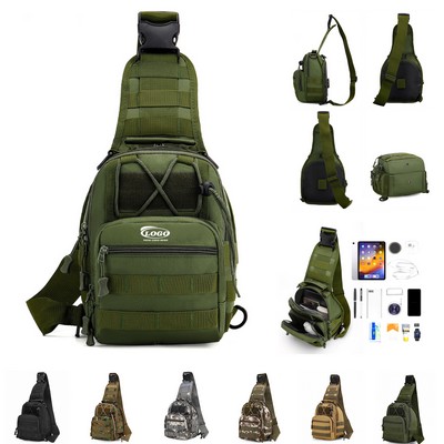 Compact Nylon Tactical Outdoor Chest Bag