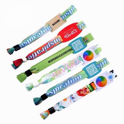Disposable NFC PVC Event Wristbands for Identity & Access