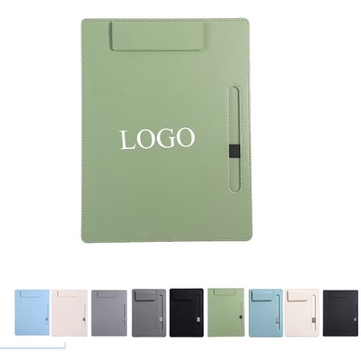 Deluxe leatherette A4 Clipboard