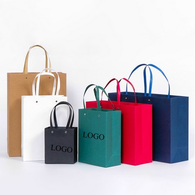 Kraft Paper Shopper Tote Bag