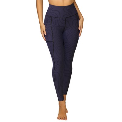 Nola Two Tone Rib 7/8 Legging