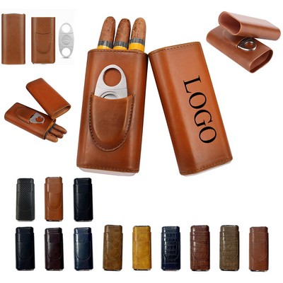 Leather Cigar Case