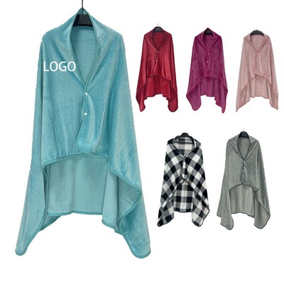 Flannel Shawl Blanket