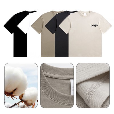 Unisex Oversized Short Sleeve T-Shirt 250GSM Drop Shoulder
