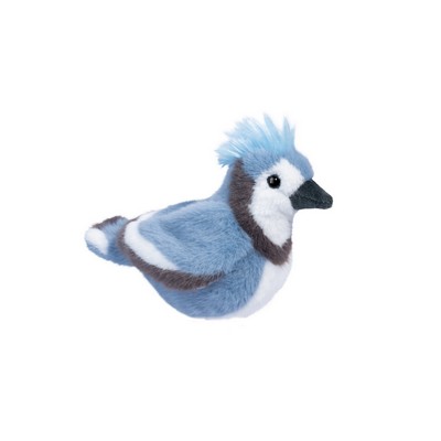 Denim Blue Jay Stuffed Animal