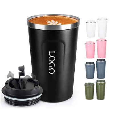 12Oz Insulated Coffee Mug with Spill Leak Proof Lid