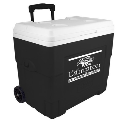 34-Quart NYC® Sierra Wheeled Cooler - Black