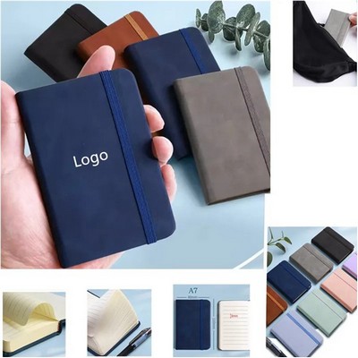 Pocket Small Notebook Mini Journal A7 size