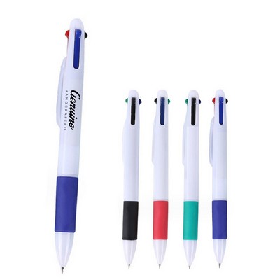 Retractable 4-color Ballpoint Pen