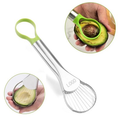 Double-end Stainless Steel Corer Avocado Cutter