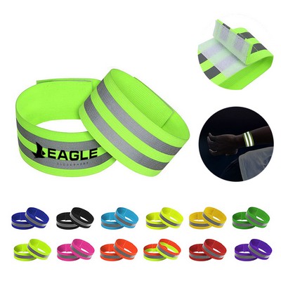Reflective Arm Bands for Night Walking Safety Straps