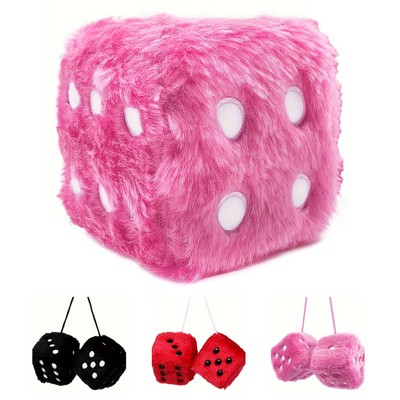 Hanging Dice Plush Toy
