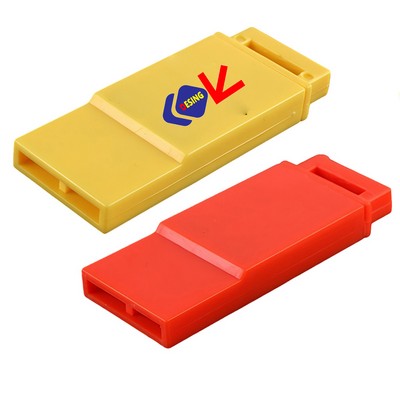 ABS Pealess Safety Whistle for Emergencies