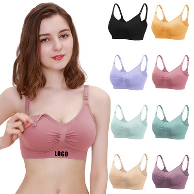 Front Opening Seamless Nursing Bra
