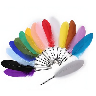 Feather Quill Pen Ballpoint