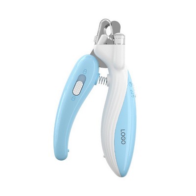 2in1 Professional Pet Nail Care Kit LED Lighted Dog & Cat Nail Clippers Precision Stainless