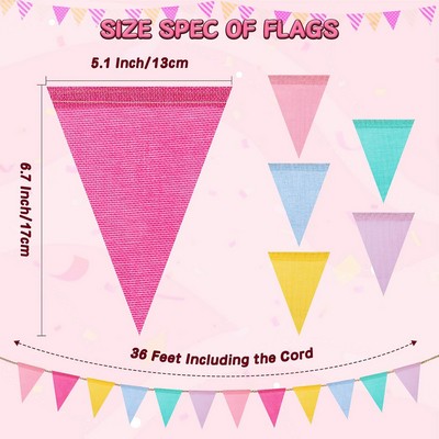 60/56 Flags 36' Pennant Banner Flags