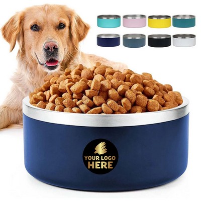 Premium Insulated Steel Dog Bowl