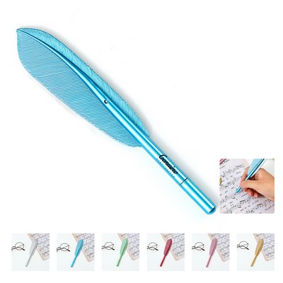 Feather Shaped Gel Ink Pen