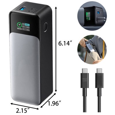 24000mAh Portable Power Bank with Digital Display
