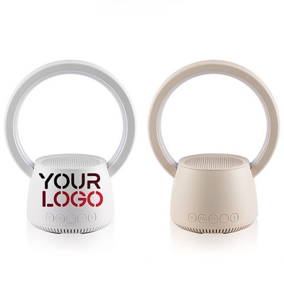 Night Light Bluetooth Speaker Wireless Portable Bedside Table Lamp