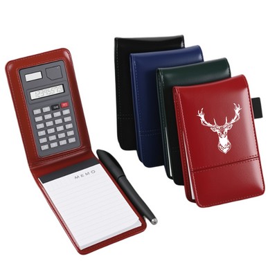 Business Office Notepad With Calculator