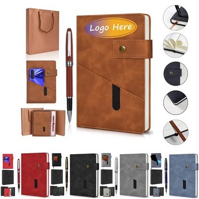 A5 Journal Notebook With Pen Gift Box