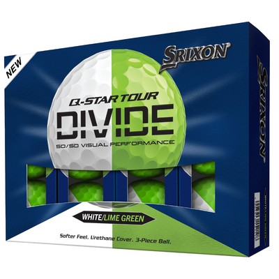 Srixon - Q-Star Tour 6 Divide - White/Lime - TMB10369862
