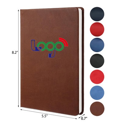 Leather Ruled Notebook